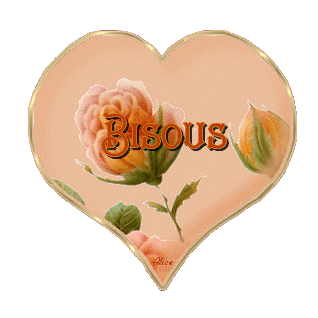 bisous fleur coeur